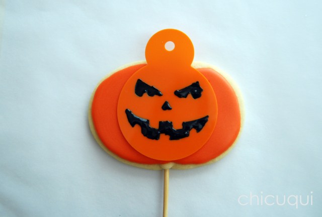 halloween galletas decoradas pumkin calabaza how to 05
