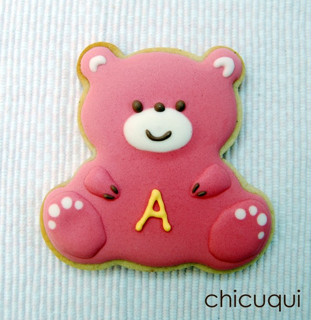 Galletas decoradas bebé decorated cookies baby ositos 3