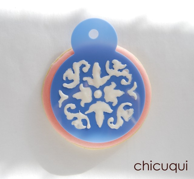 Galletas decoradas stencils decorated cookies 020