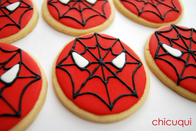 spiderman galletas decoradas decorated cookies 05