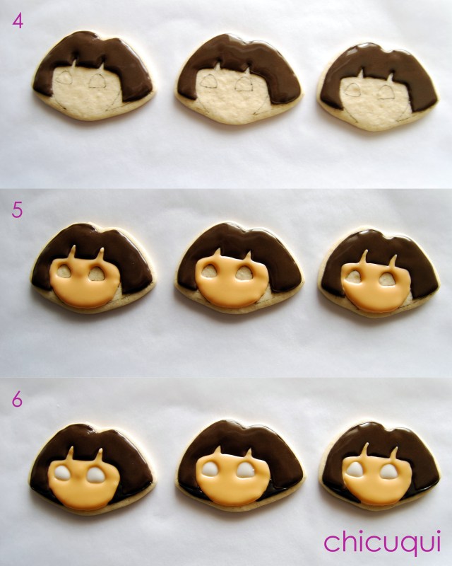 galletas decoradas Dora decorated cookies chicuqui 05
