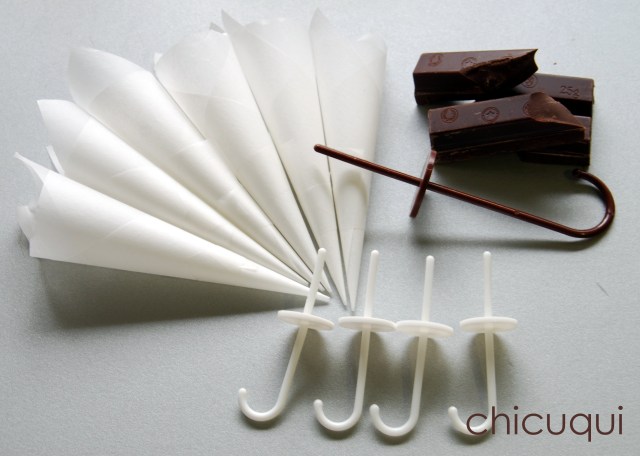 Paragüitas chocolate galletas decoradas chicuqui 01