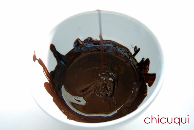 atemperar chocolate galletas decoradas chicuqui 07