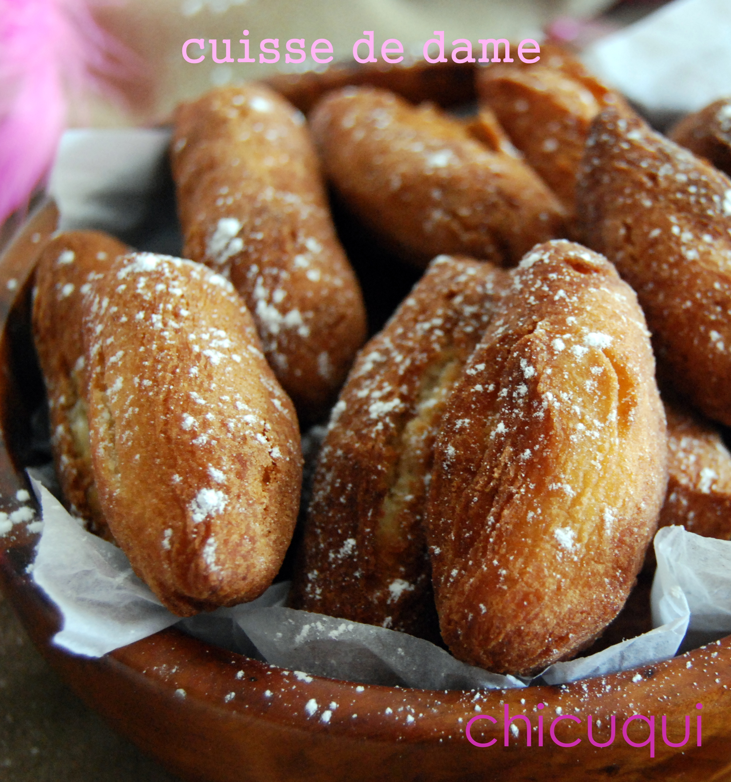 Receta de cuisse de dame carnaval en galletas decoradas chicuqui.com