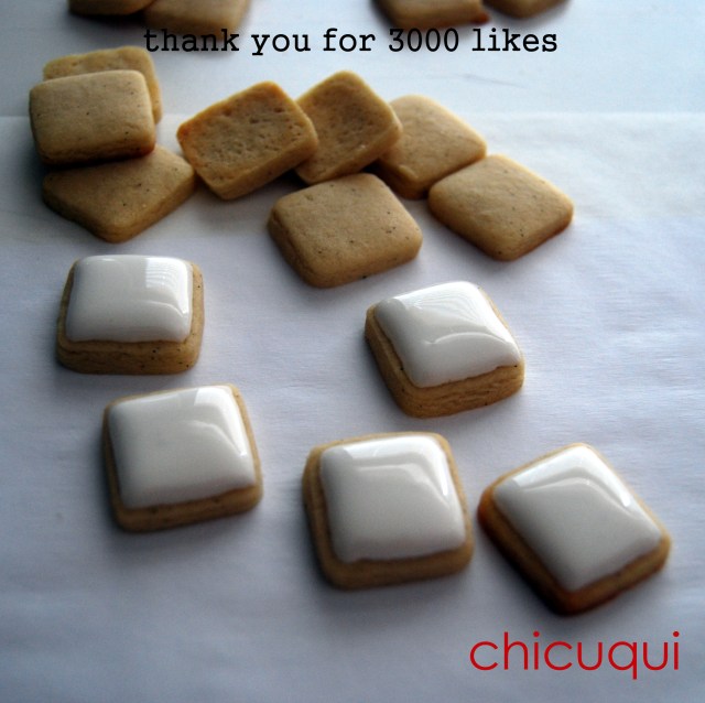 Galletas decoradas en forma de Scrabble o Intelect de chicuqui.com