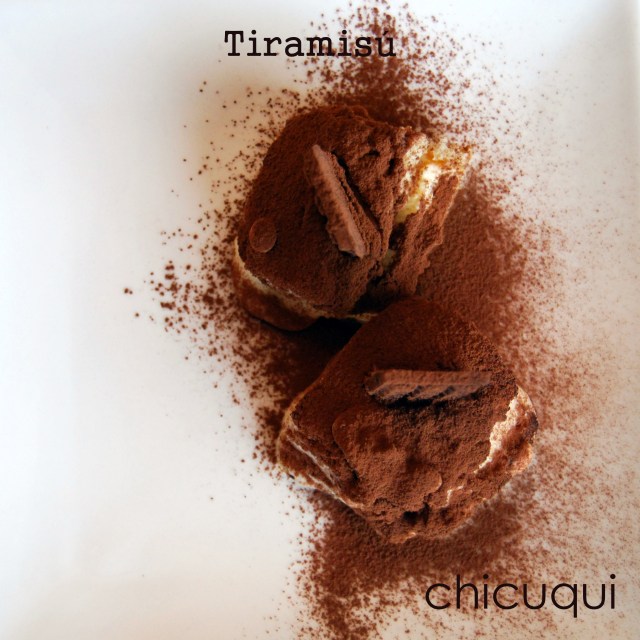 Receta de tiramisú en chicuqui.com