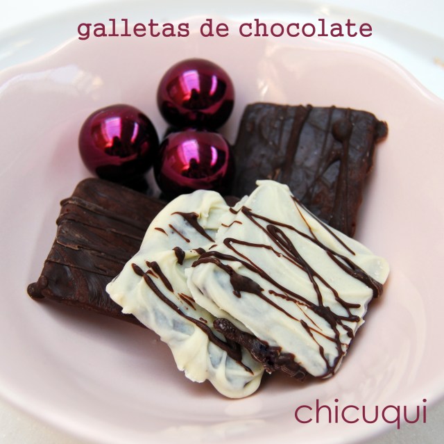 galletas chocolate navidad christmas chicuqui.com galletas decoradas