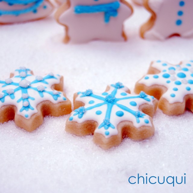 Galletas decoradas Navidad Christmas regalo recién nacido bebé chicuqui.com