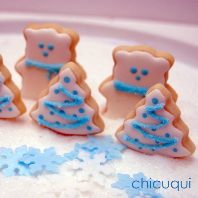Galletas decoradas Navidad Christmas regalo recién nacido bebé chicuqui.com