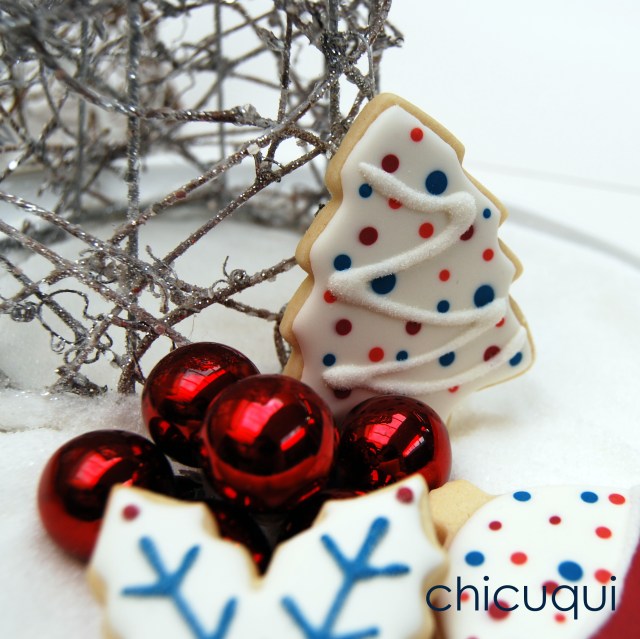 galletas decoradas Navidad Christmas chicuqui