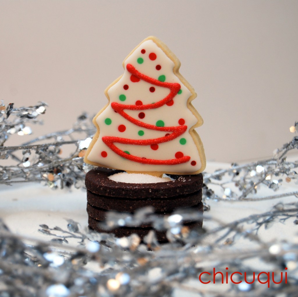 galletas decoradas navidad christmas maceta con árbol chicuqui.com