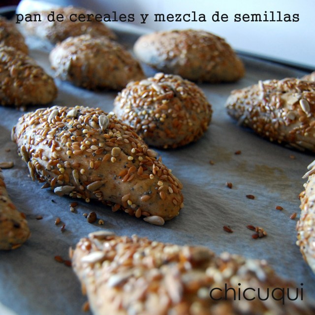 Pan de cereales y mezcla de semillas la receta en chicuqui.com