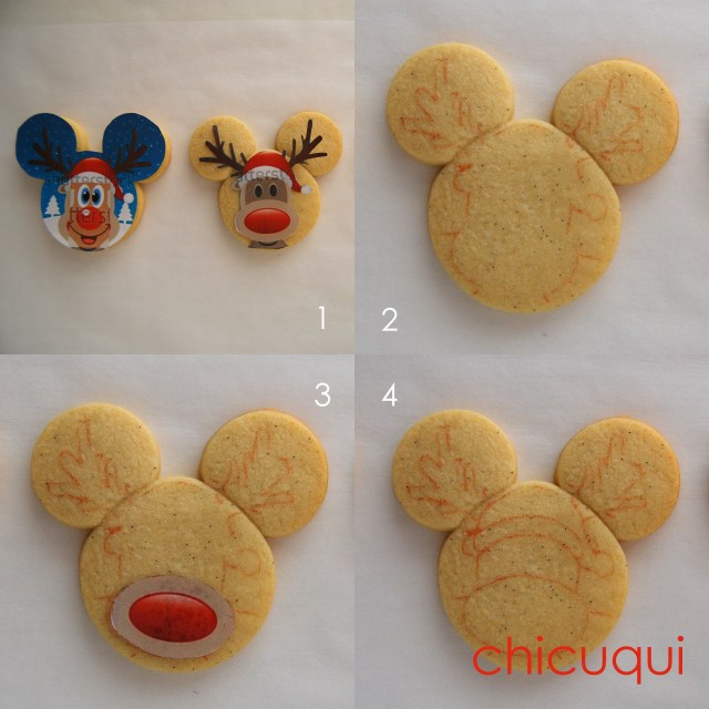 Renos de Navidad galletas decoradas chicuqui.com 