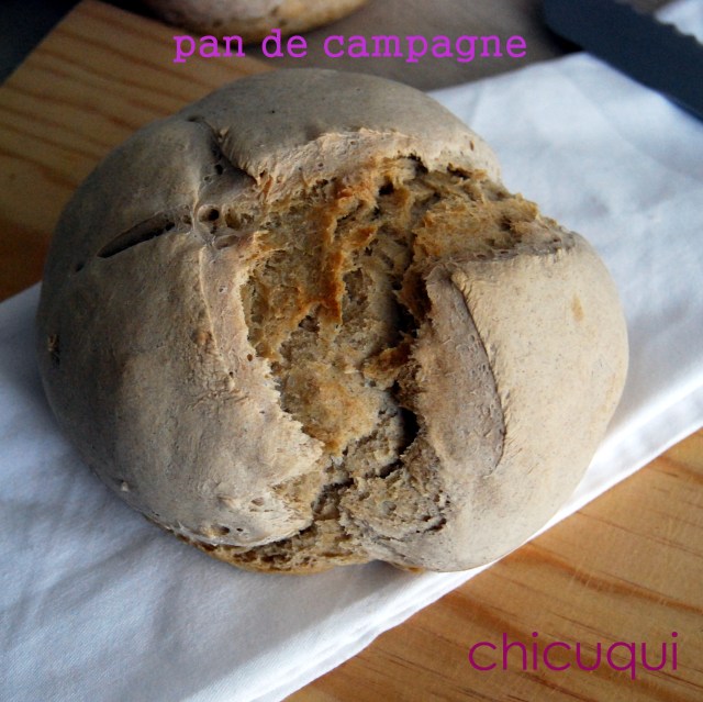 receta pan casero rustipo campagne galletas decoradas chicuqui 
