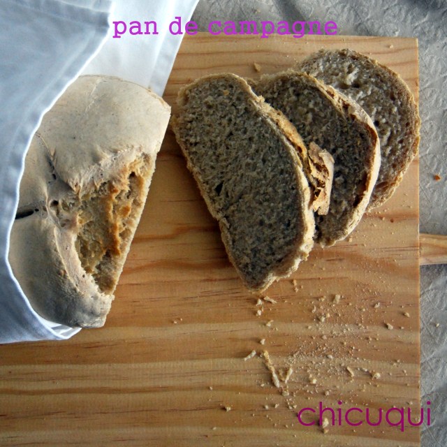 receta pan casero rustipo campagne galletas decoradas chicuqui 
