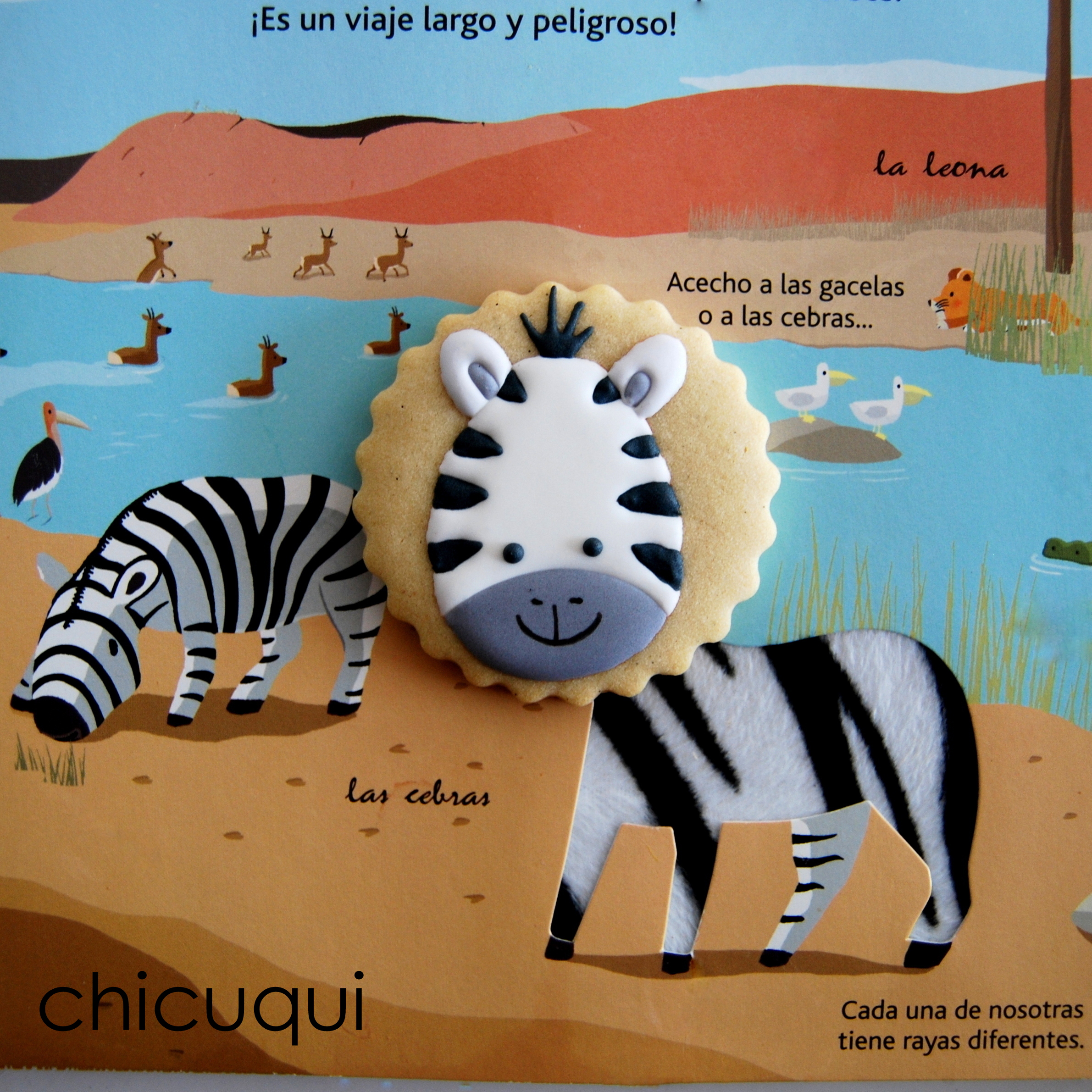 animales de la selva galletas decoradas chicuqui.com