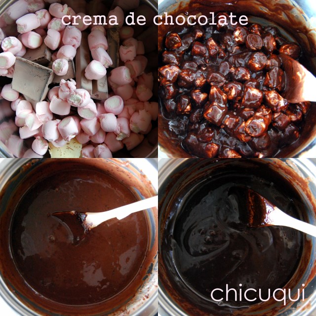 crema de chocolate galletas decoradas chicuqui.com 