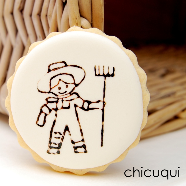 dibujos de granja con sellos galletas decoradas chicuqui.com