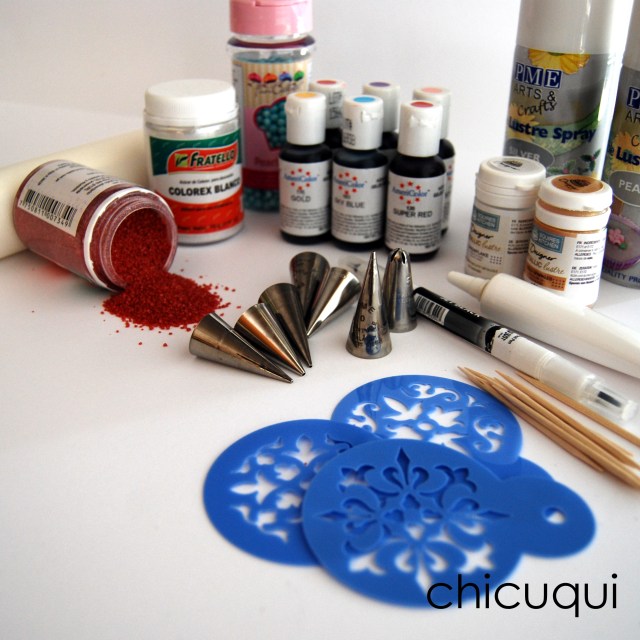 material básico para decorar galletas chicuqui.com