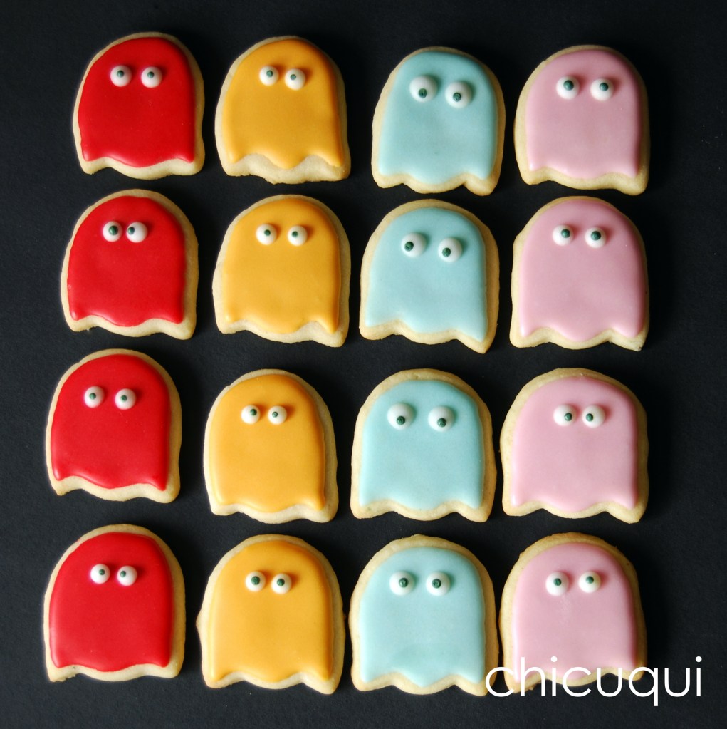 galletas decoradas comecocos decorated cookies pacman chicuqui.com