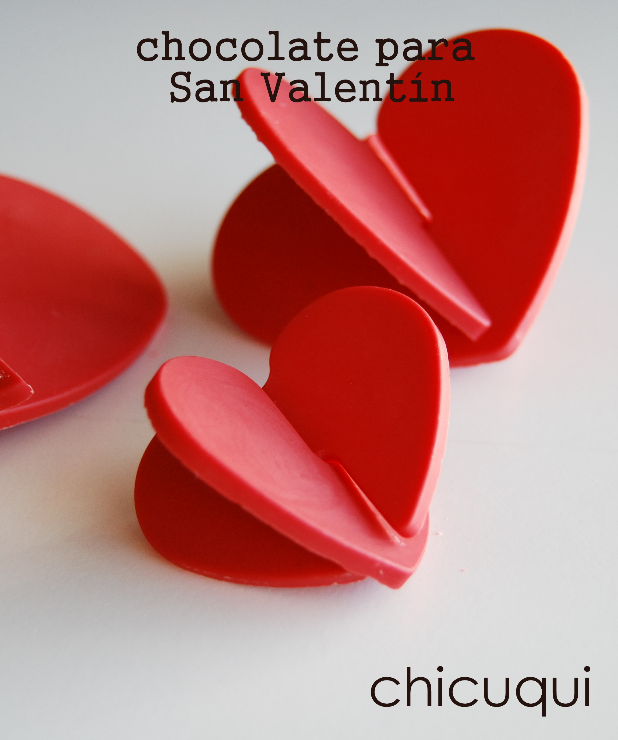 Receta chocolate San Valentín chicuqui.com