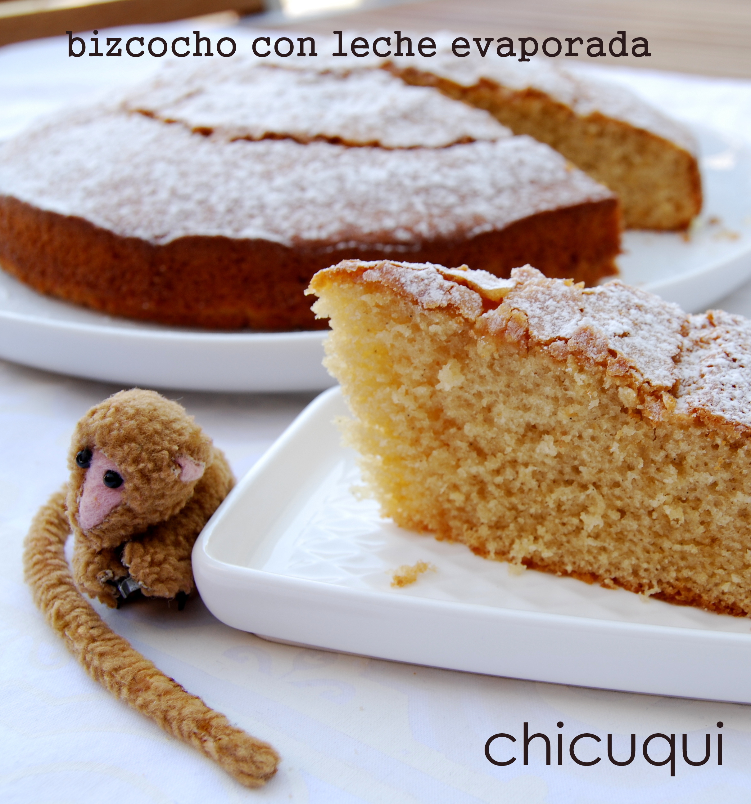 Receta de bizcocho con leche evaporada en galletas decoradas chicuqui.com