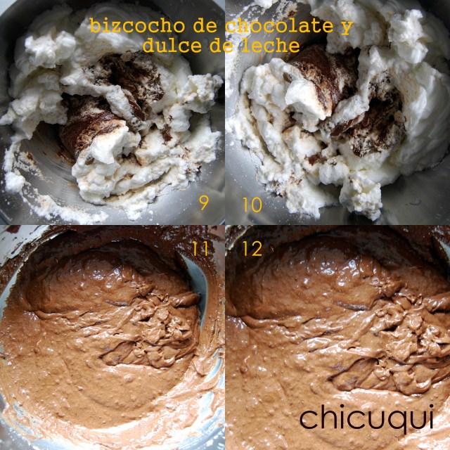 Receta de bizcocho de chocolate y dulce de leche en galletas decoradas chicuqui.com