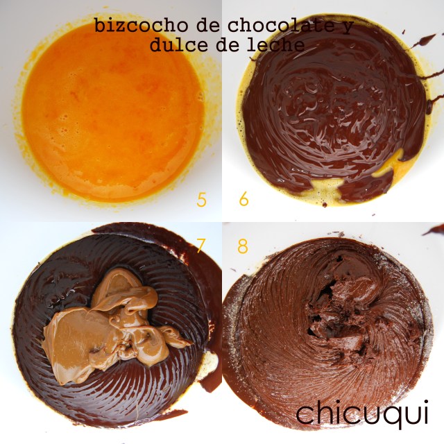 Receta de bizcocho de chocolate y dulce de leche en galletas decoradas chicuqui.com