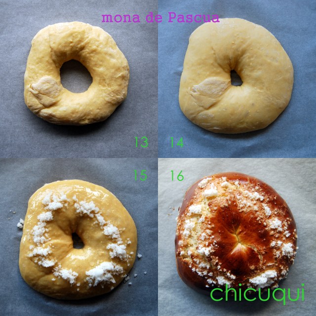 Receta de mona de Pascua Easter chicuqui.com