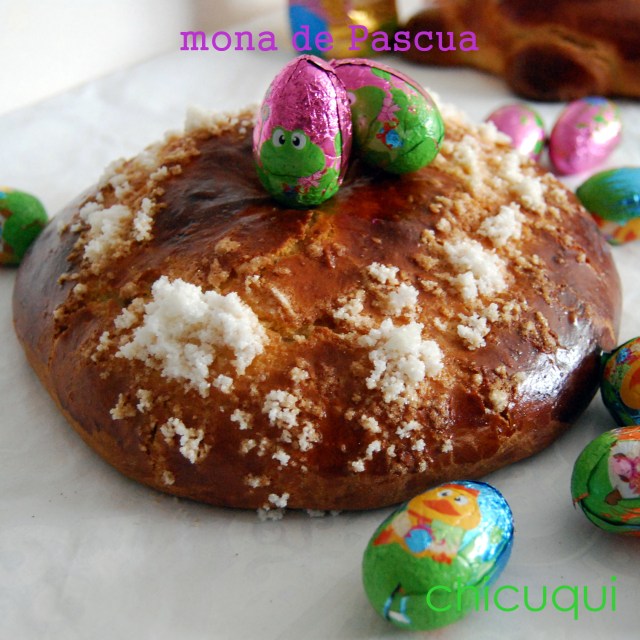 Receta de mona de Pascua Easter chicuqui.com