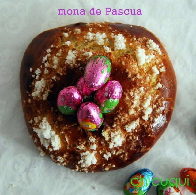 Receta de mona de Pascua Easter chicuqui.com