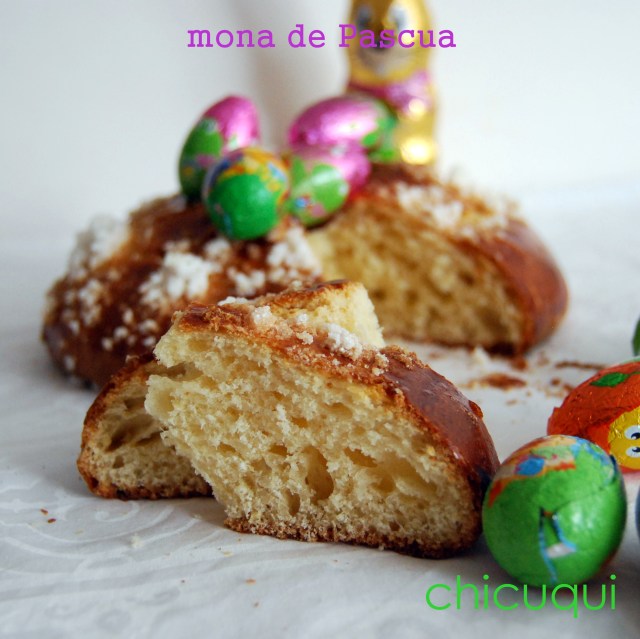 Receta de mona de Pascua Easter chicuqui.com