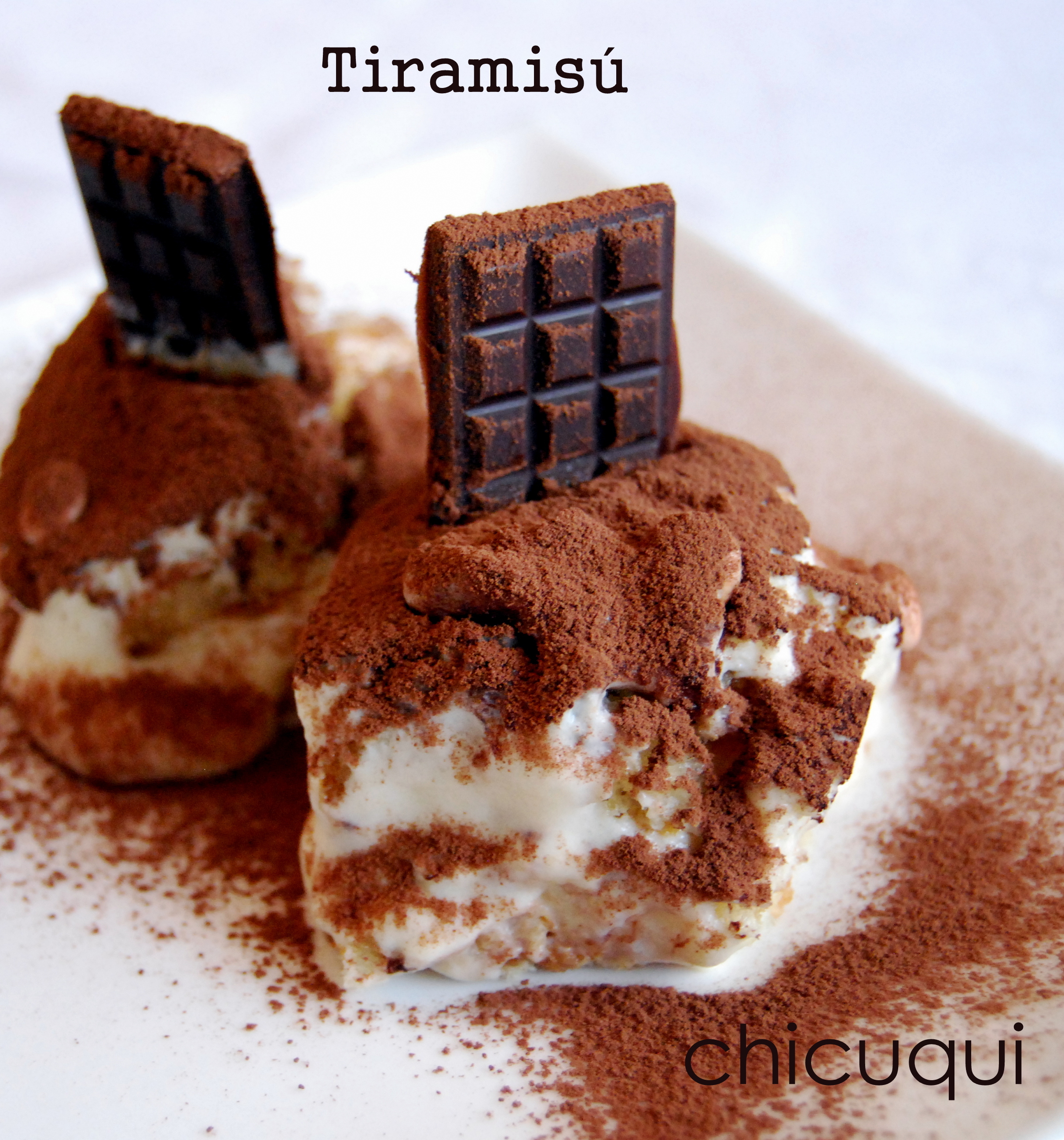 Receta de tiramisú en galletas decoradas chicuqui.com