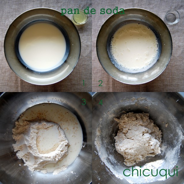 Receta pan de soda San Patricio en galletas decoradas chicuqui.com