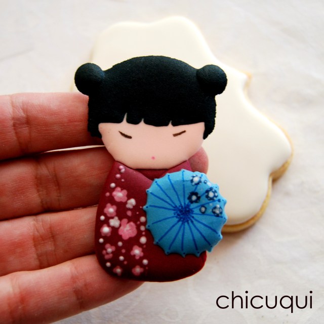 dibujos muñecas chinas galletas decoradas chicuqui.com 