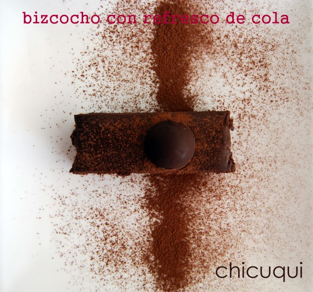 Receta de bizcocho con refresco de cola en galletas decoradas chicuqui.com