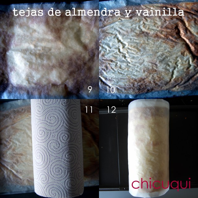 receta de tejas de almendra y vainilla en galletas decoradas chicuqui.com 