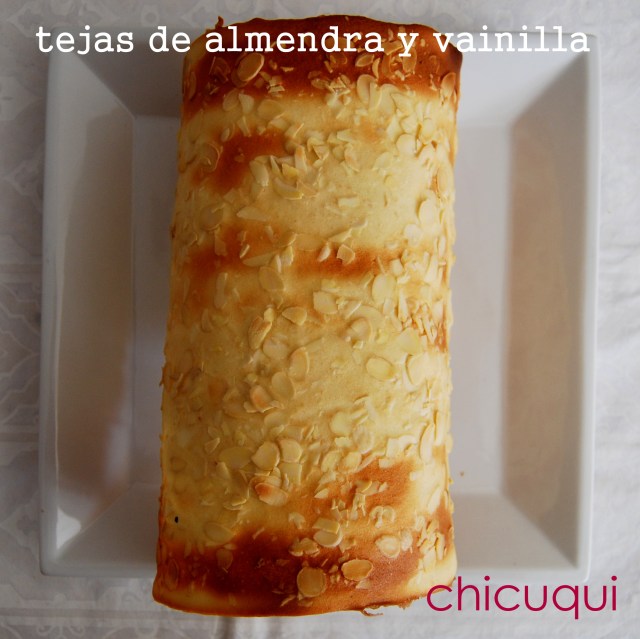 receta de tejas de almendra y vainilla en galletas decoradas chicuqui.com 