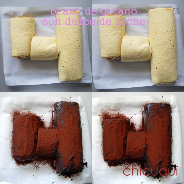 receta de brazo de gitano con dulce de leche en galletas decoradas chicuqui.com