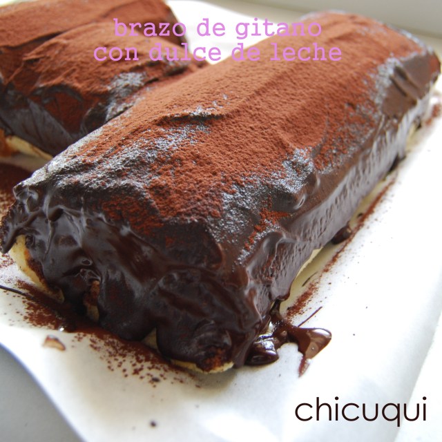 receta de brazo de gitano con dulce de leche en galletas decoradas chicuqui.com