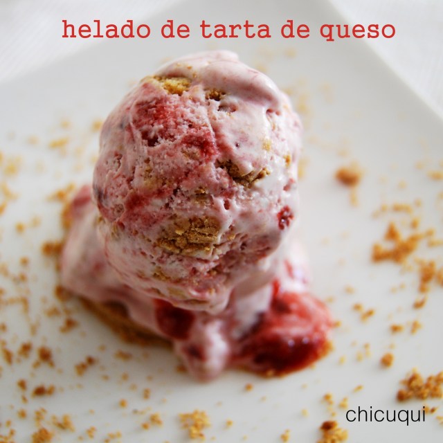 helado tarta de queso cheesecake ice cream chicuqui.com