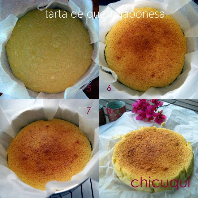 Receta de tarta de queso japonesa chicuqui.com