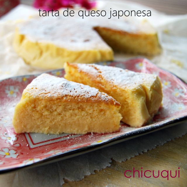 Receta de tarta de queso japonesa chicuqui.com