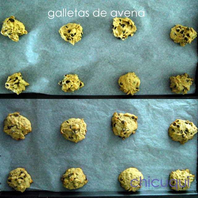receta galletas de avena en galletas decoradas chicuqui.com