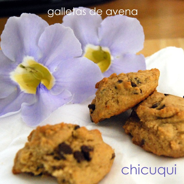receta galletas de avena en galletas decoradas chicuqui.com