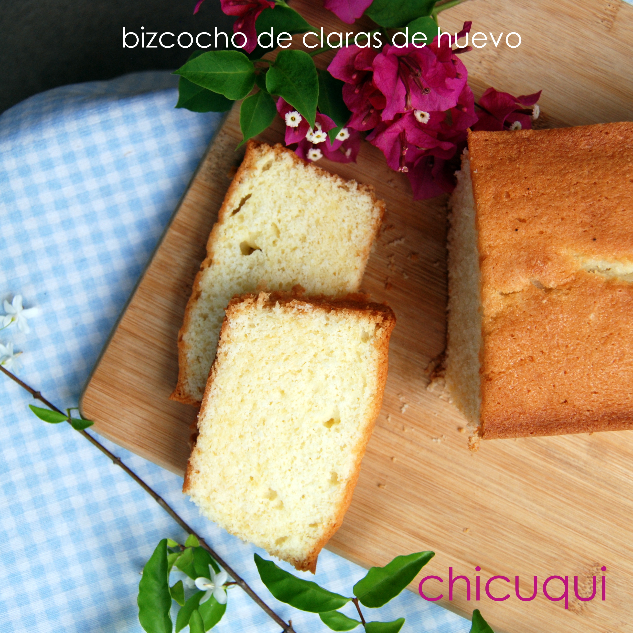 receta de bizcocho con claras de huevo en galletas decoradas chicuqui.com